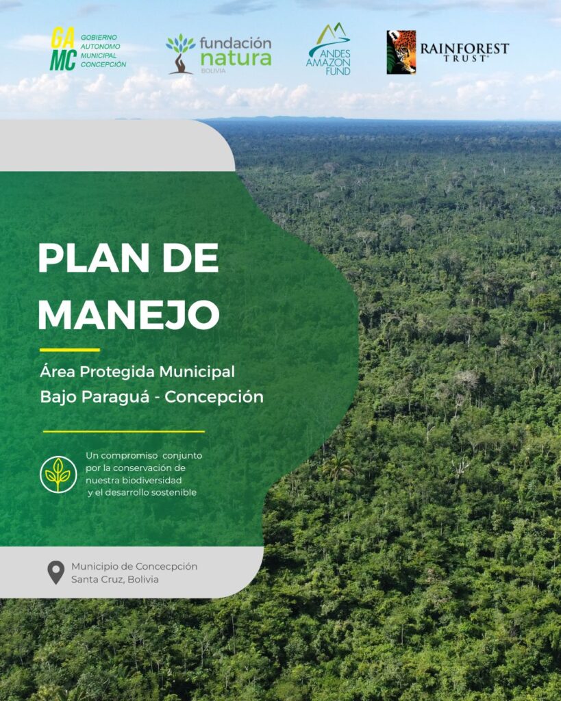 Plan de Manejo APM Bajo Paraguá Concepción